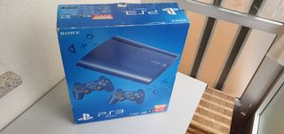 Playstation 3 súper slim Azul