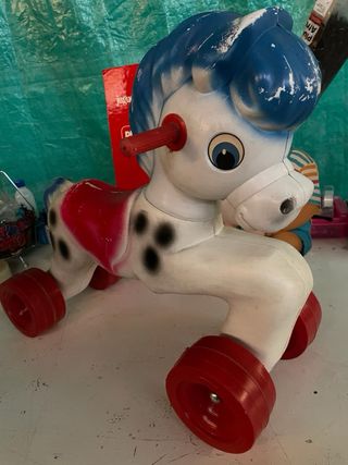 correpasillos caballo años 60 nuevo