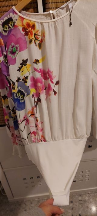 camisabodie Desigual Lacroix bodysuit blouse Karen