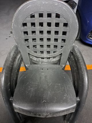 4 sillas de exterior