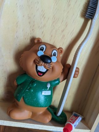 Bambolina castoro pubblicità 