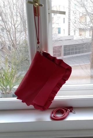 Borsa Rossa Made in Italy - Borse in Pelle
