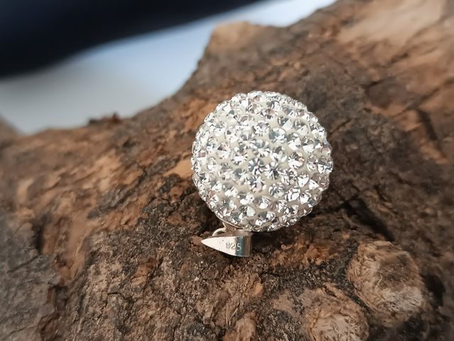 Colgante plata de ley con piedras 