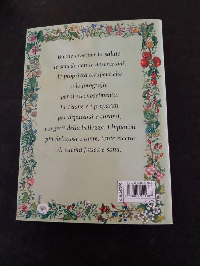 Libro erbe buone per la salute