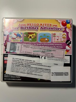 Juego Hello Kitty para Nintendo DS
