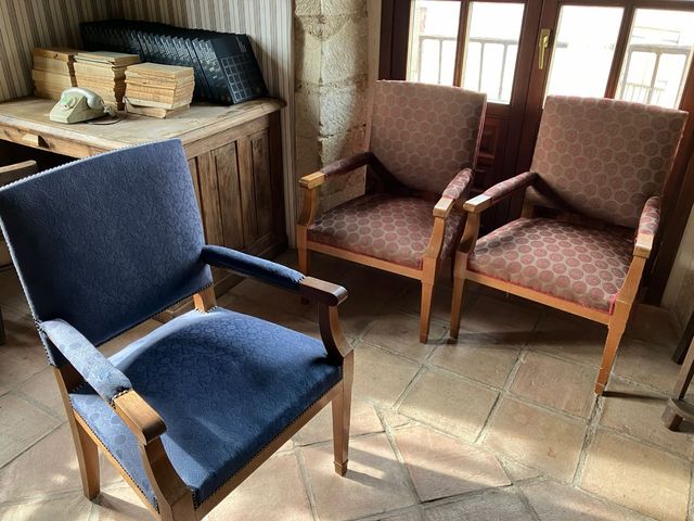 Poltrona de escritório antiga