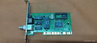 Tarjeta conexión moden y antena Tv