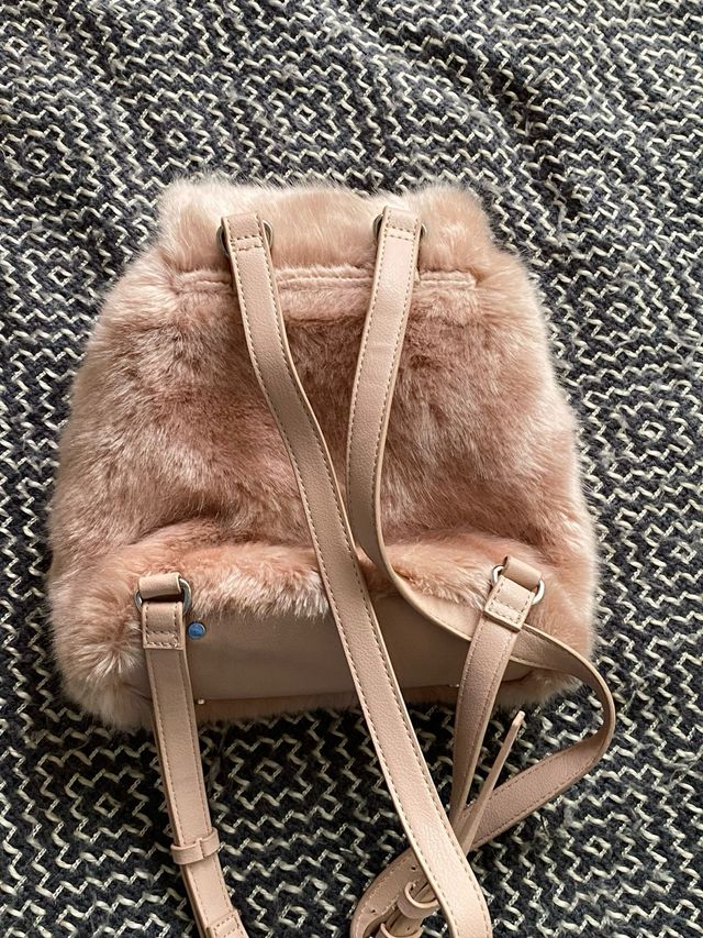 MOCHILA ZARA COLLECTION ROSA