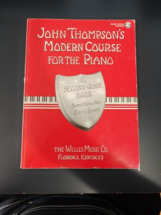 Libro John Thomson's piano