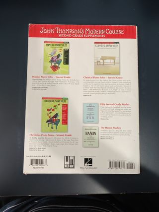 Libro John Thomson's piano