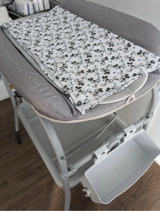 Bañera cambiador Chicco Cuddle&Buble.