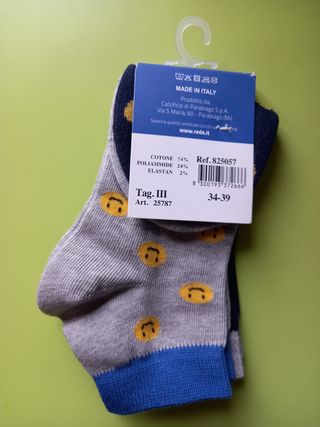 2 paia calzini bambino