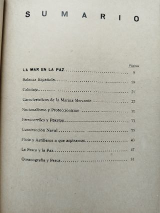🌊 La Mar en Paz. Años 40. 🛳️