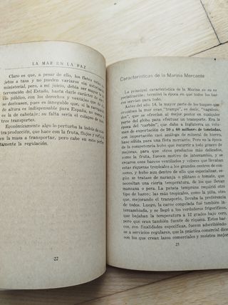 🌊 La Mar en Paz. Años 40. 🛳️
