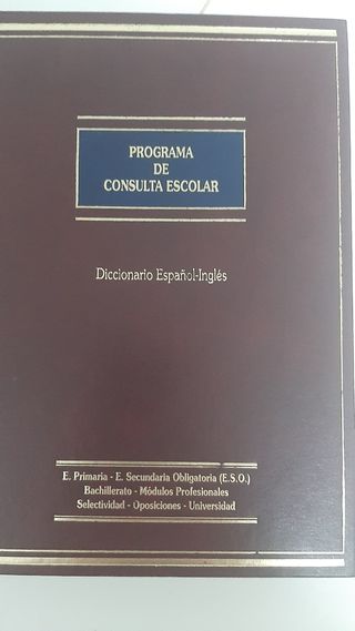 Diccionario español & ingles