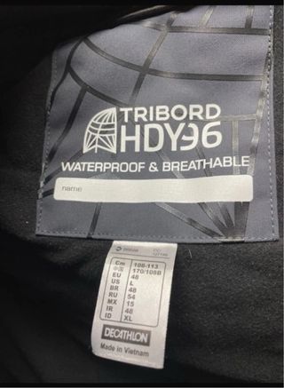 Cazadora nieve Tribord talla 48