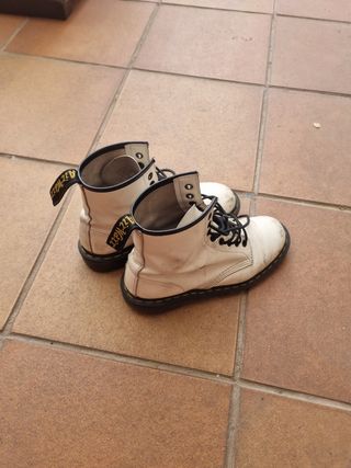 Botas Dr Martens Blancas 39