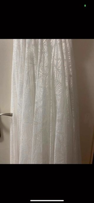 Vestido novia Blanco S