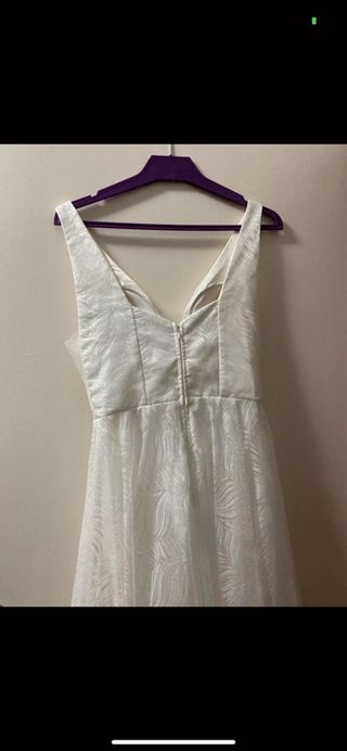 Vestido novia Blanco S