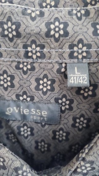 Camicia fantasia grigia - OVS