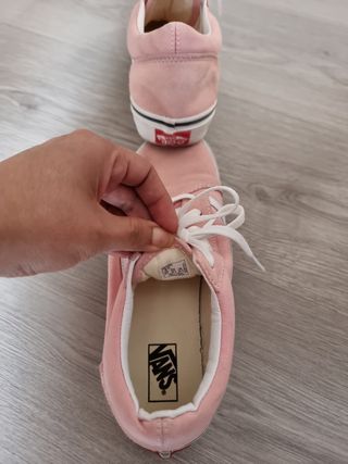 Vans rosas talla 38 casi sin uso