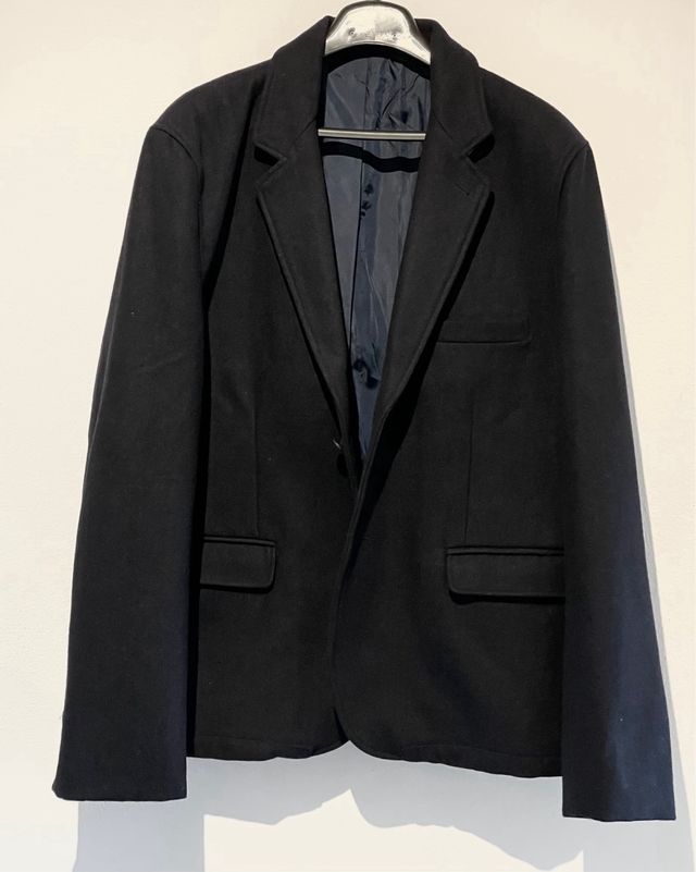 Blazer di lana BellField XXL blu scuro