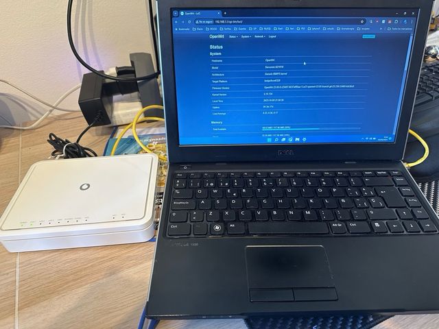 Router Sercom Vodafone OpenWRT
