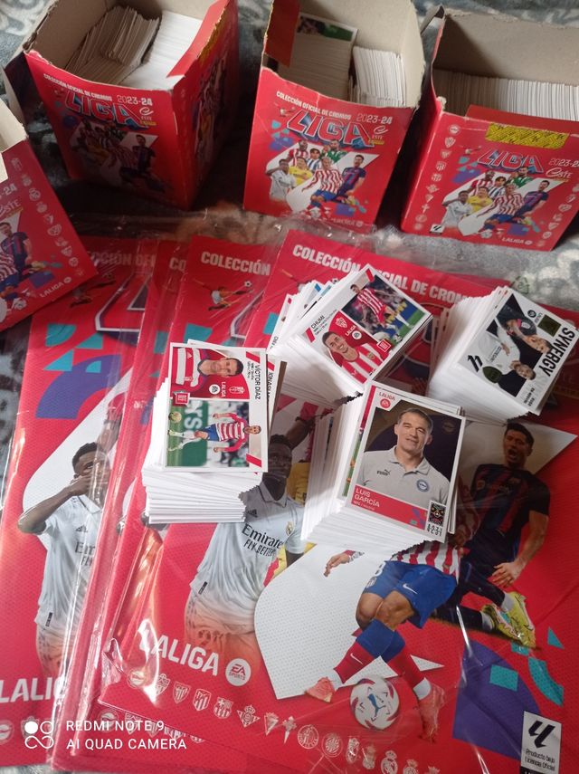 cromos liga este 23 24 a 0,10.euros unidad nuevos 