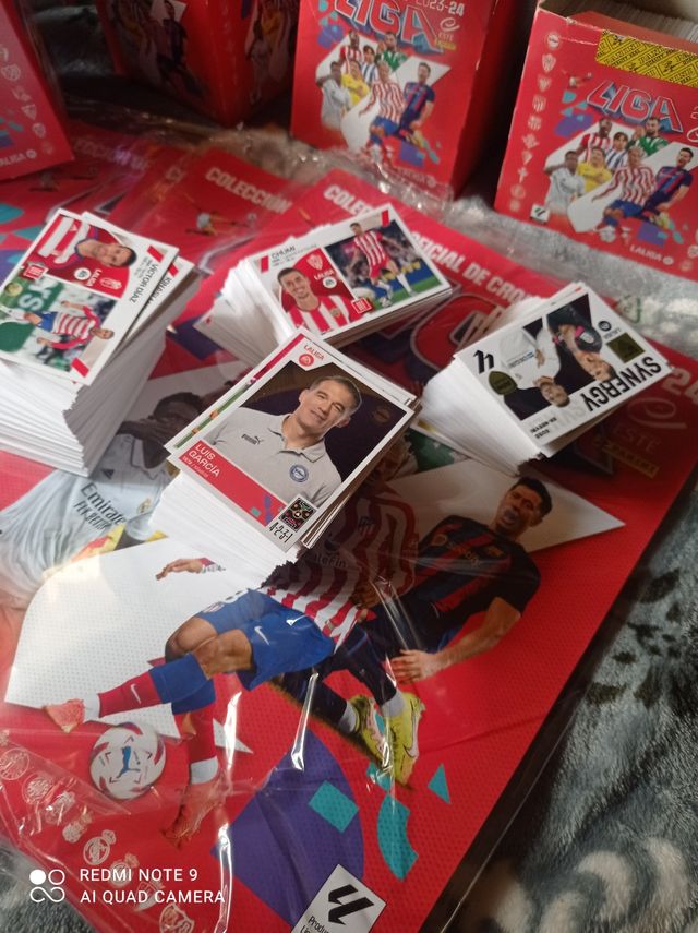 cromos liga este 23 24 a 0,10.euros unidad nuevos 