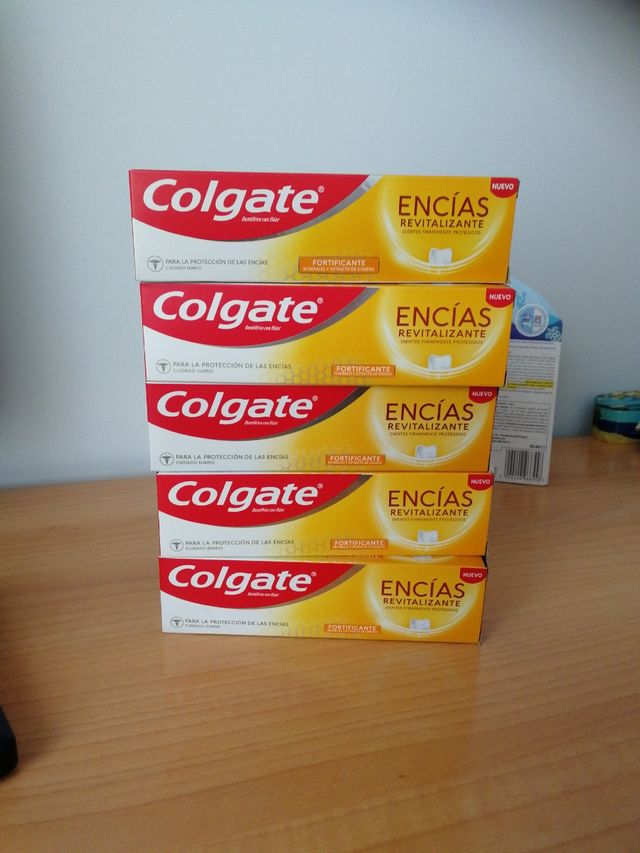 Colgate pasta de dientes, Evax liberty pato discos