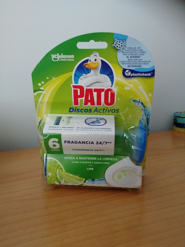 Colgate pasta de dientes, Evax liberty pato discos