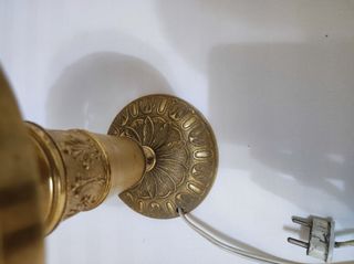 Lampara mesita noche antigua