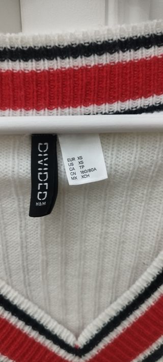 Jersey blanco. Talla xs, local