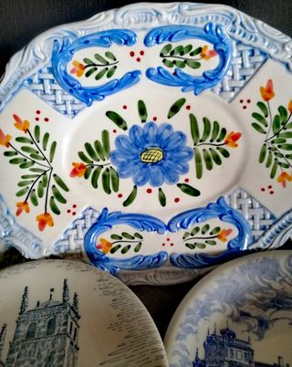 Platos cerámica antiguos