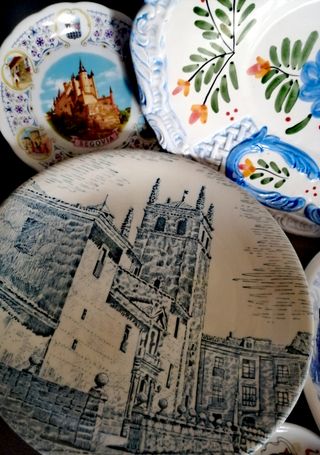 Platos cerámica antiguos