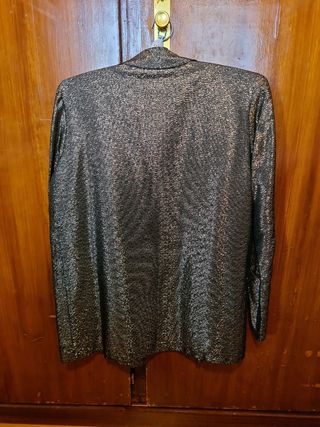 vintage chaqueta dorada