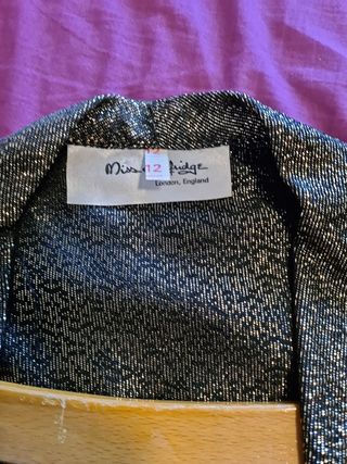 vintage chaqueta dorada