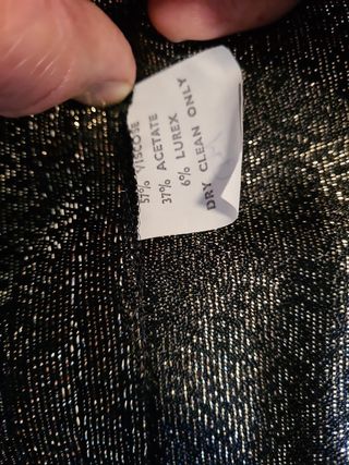 vintage chaqueta dorada