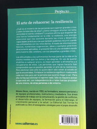 El arte de rehacerse : la resiliencia