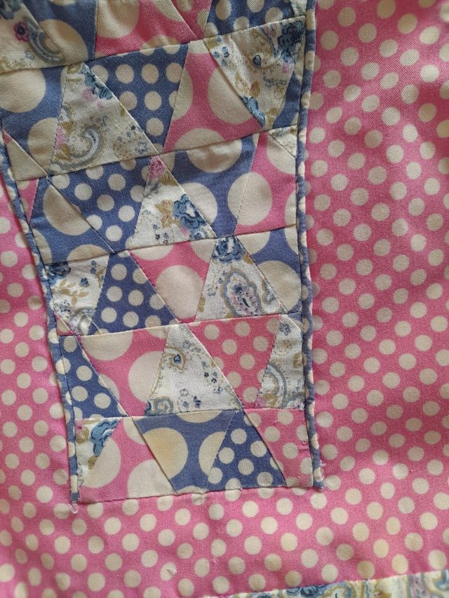 Vestido flamenca niña pachwork