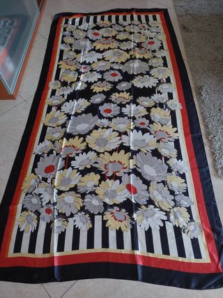 Foulard donna fantasia fiori