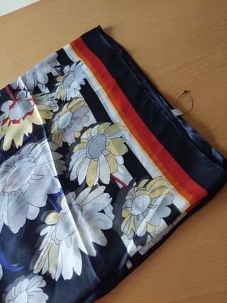 Foulard donna fantasia fiori
