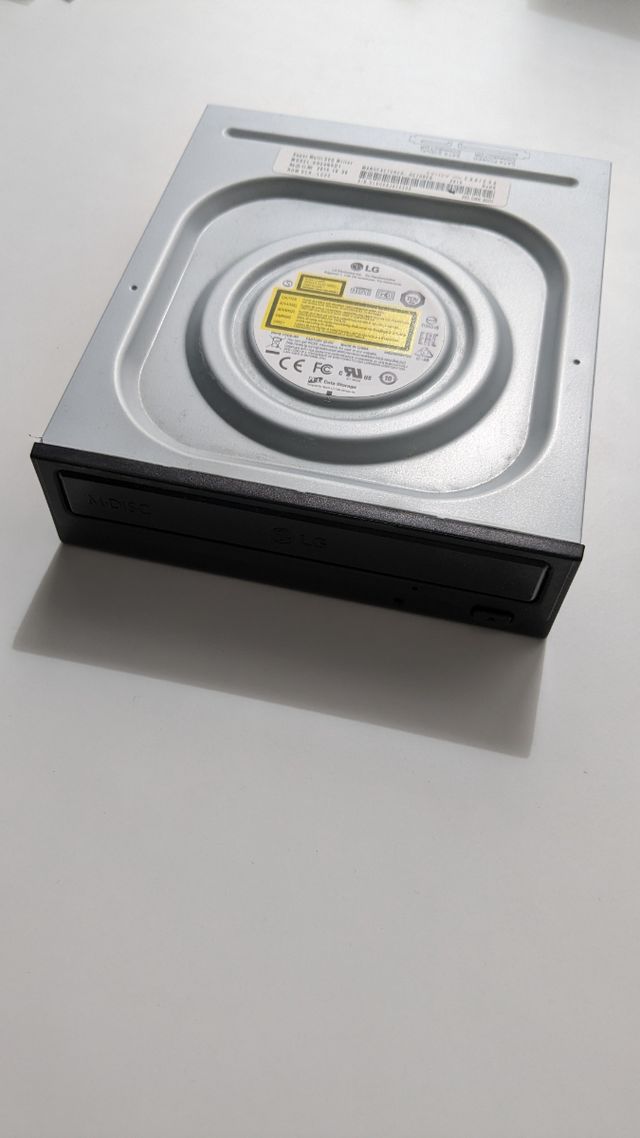 Grabadora DVD-RW internal SATA negra LG