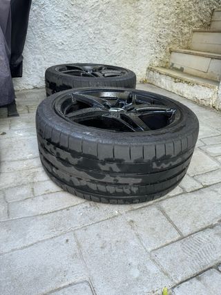 neumaticos michelin pilot sp y/o llantas  mercedes