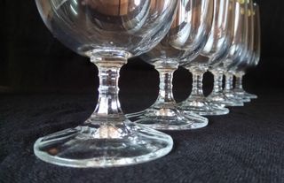 Cristalería de Bohemia. nuevo con etiquetas. copas