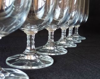 Cristalería de Bohemia. nuevo con etiquetas. copas