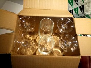 Cristalería de Bohemia. nuevo con etiquetas. copas