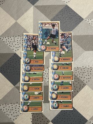 Cromos mundial 98