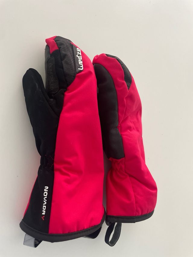 Guantes manoplas para niños deportes de nieve