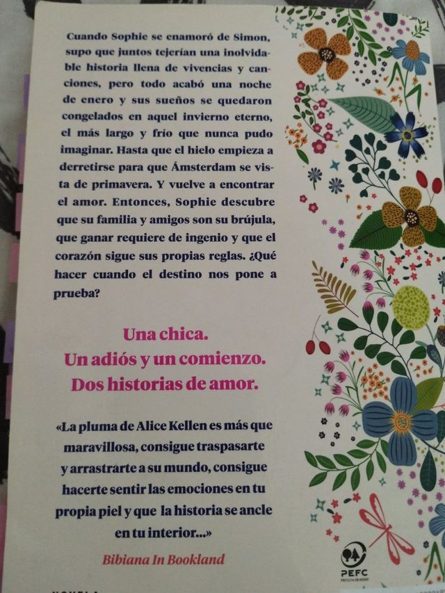 Libro: las alas de Sophie (Alice Kellen)